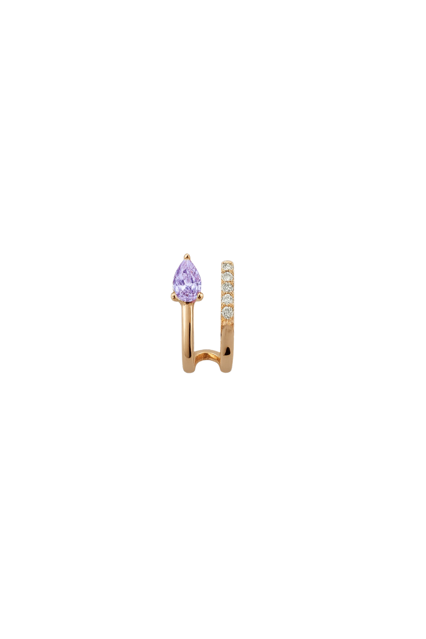 Purple mini drop double