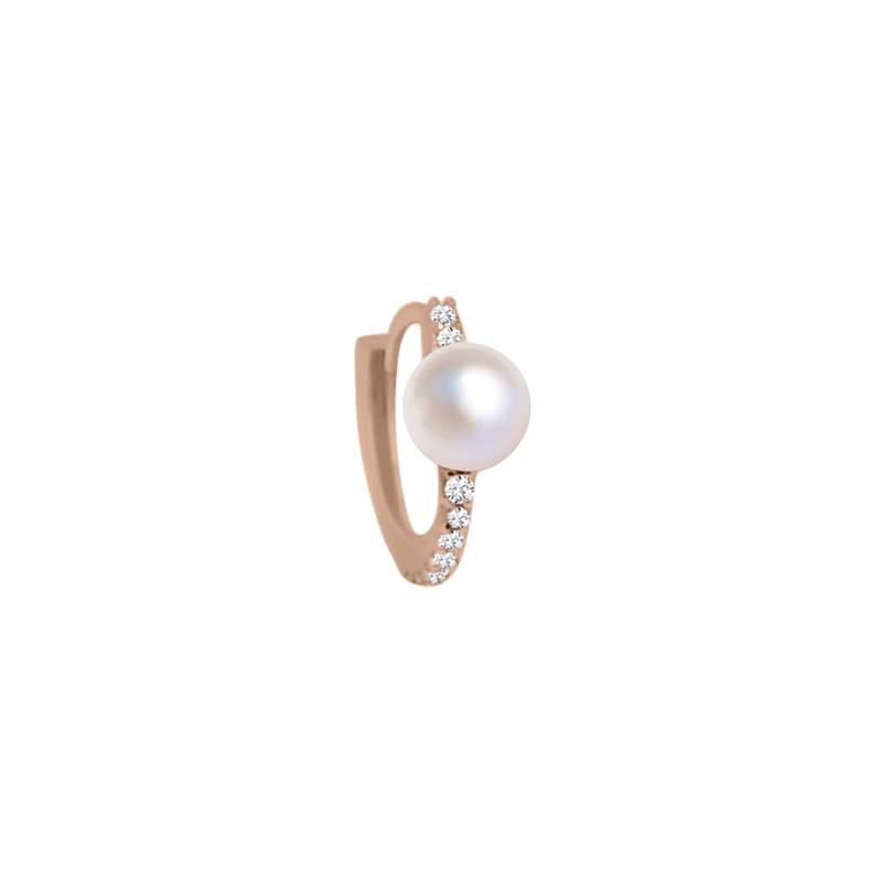 Helena pearl hoop