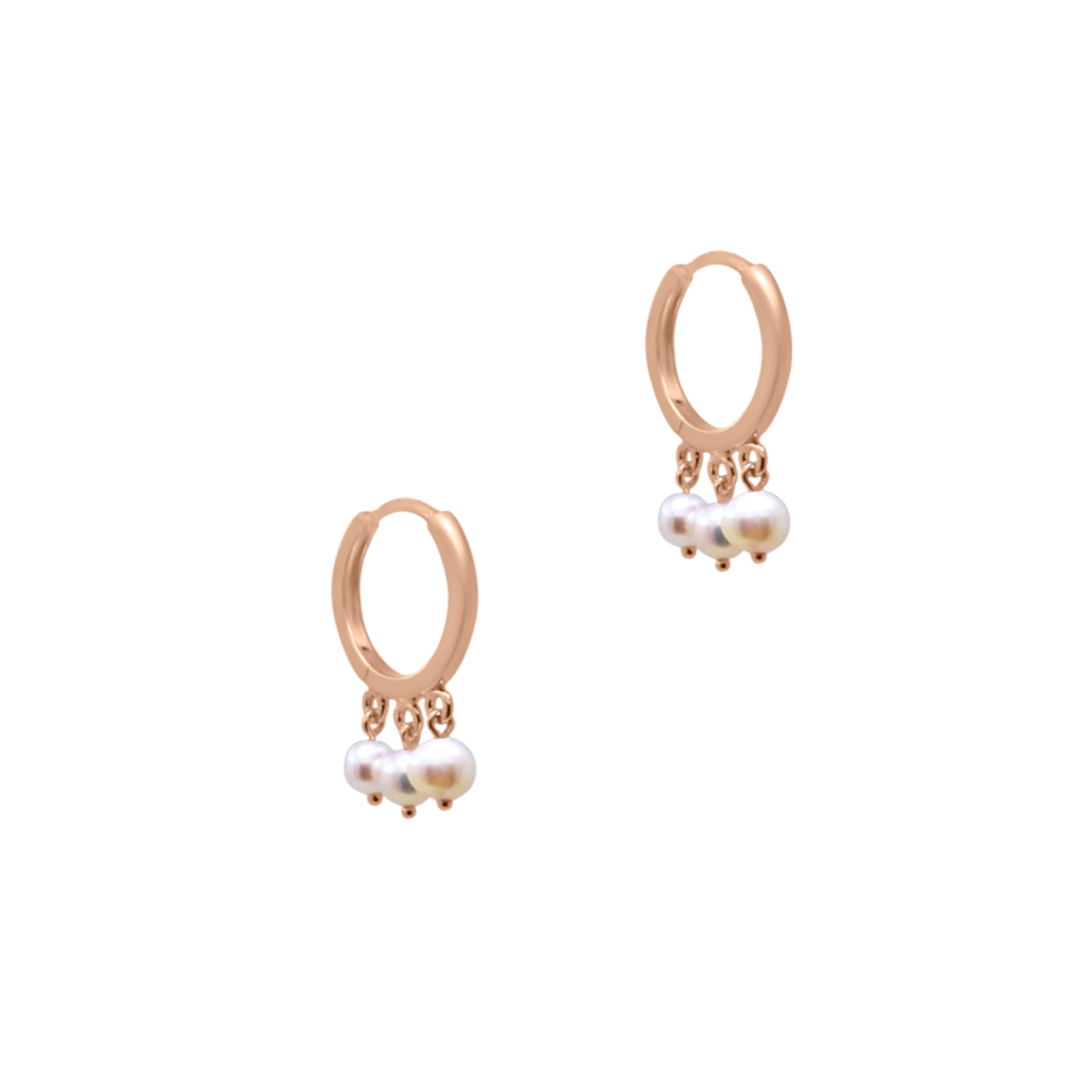 Milana Pearls hoops