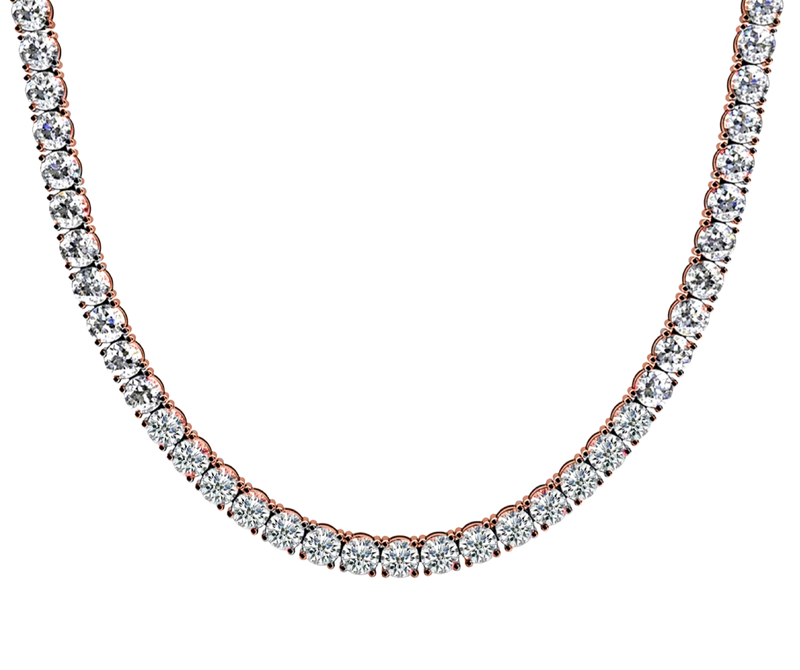 Tennis necklace 40cm