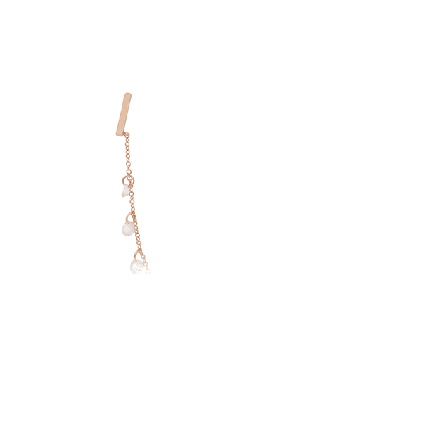 Bolt chain - one earring price