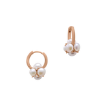 Amelie Pearls hoops
