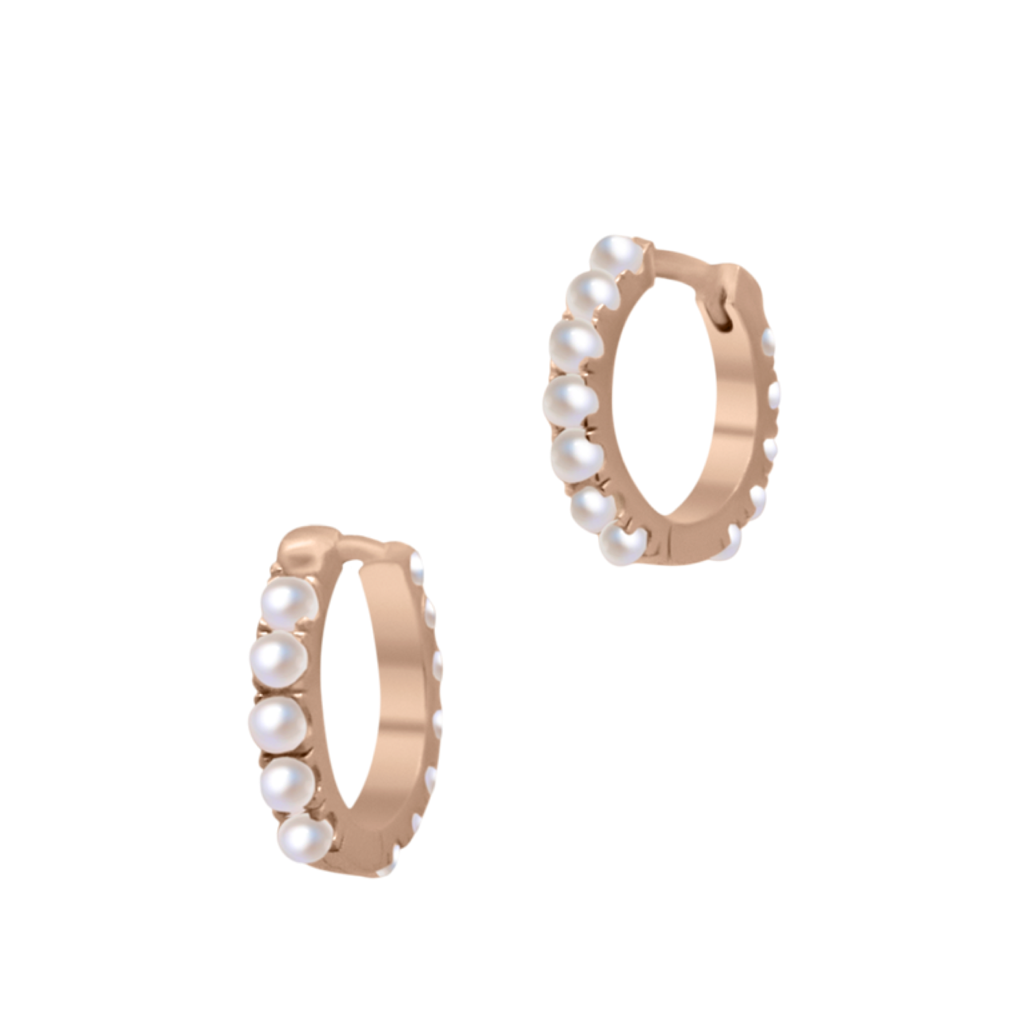 Josephine Pearls hoops