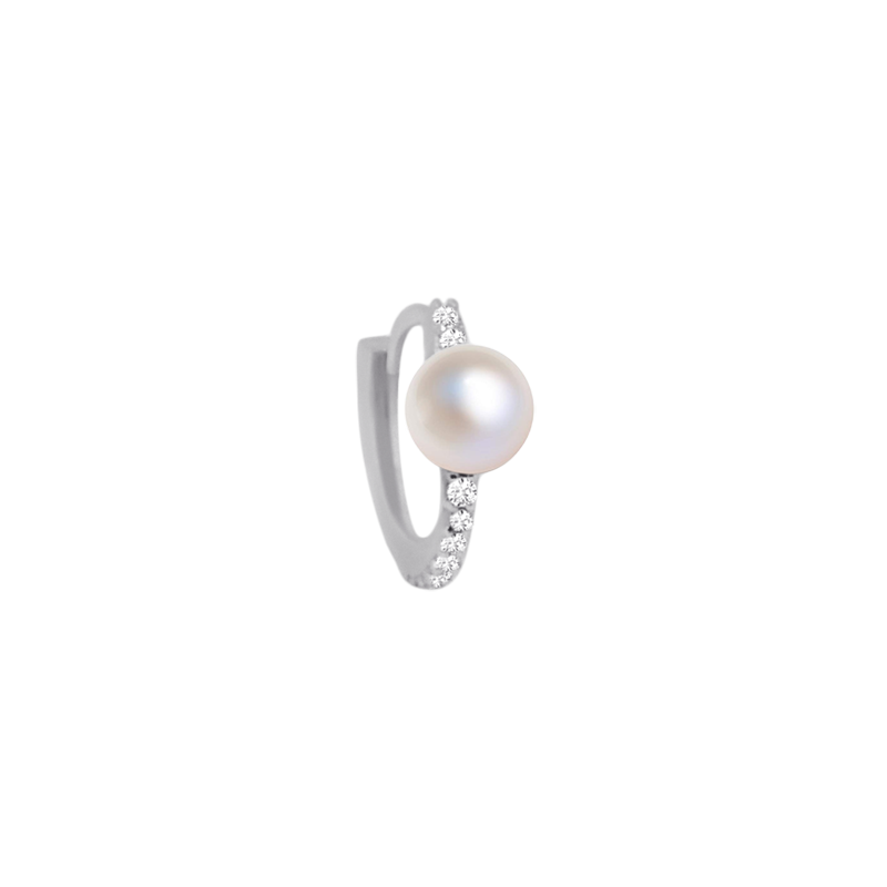 Helena pearl hoop