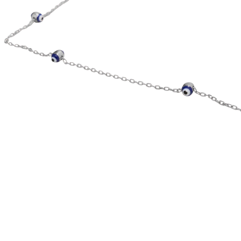 Mini blue eyes choker